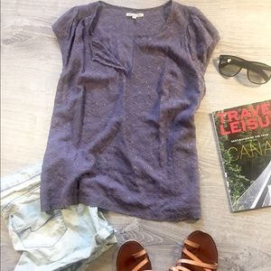 Madewell brand: Broadway & Broome sheer top